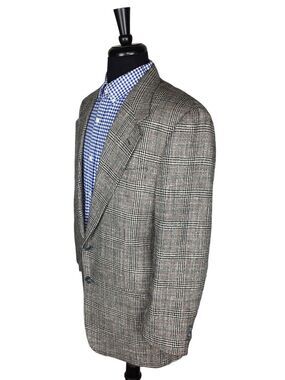 Valentino Uomo Virgin Wool/Silk Mens Multicolor Sport Coat Blazer Jacket 40R